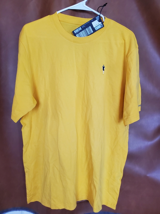 norrona Other - Yellow Men's XL Crewneck Short Sleeve Shirt